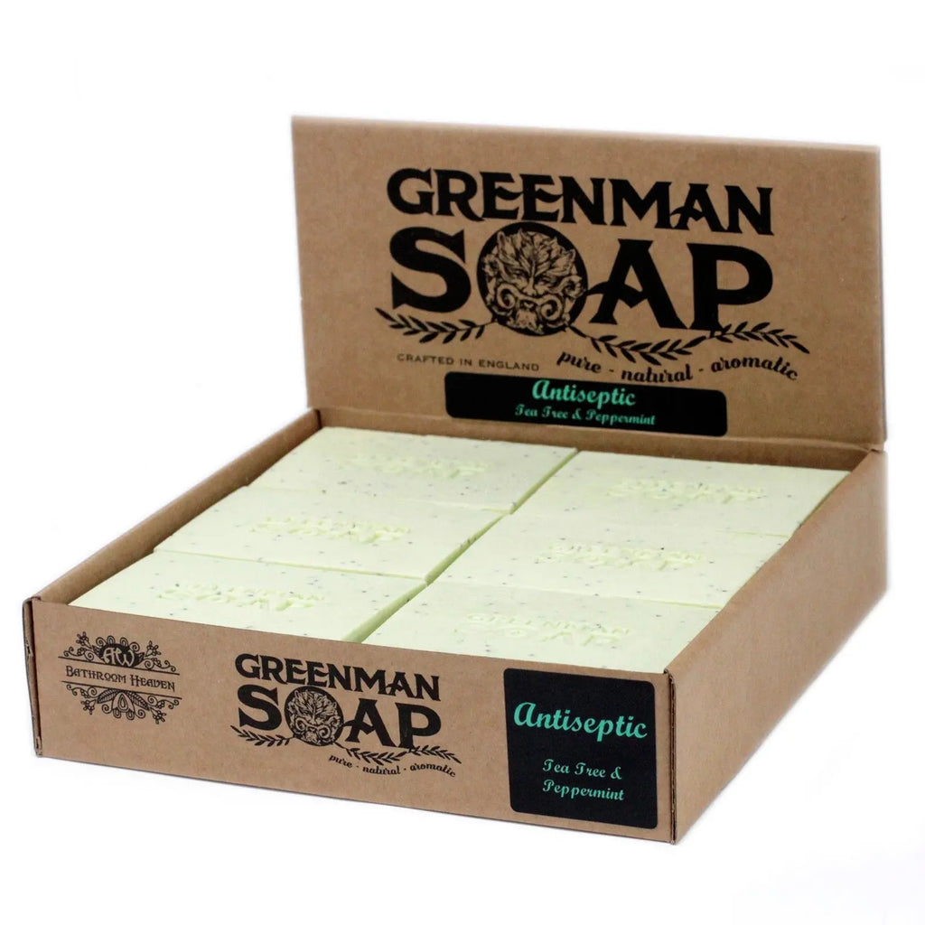 Greenman Soap Slice 100g - Antiseptic Spot Attack AW Dropship UK