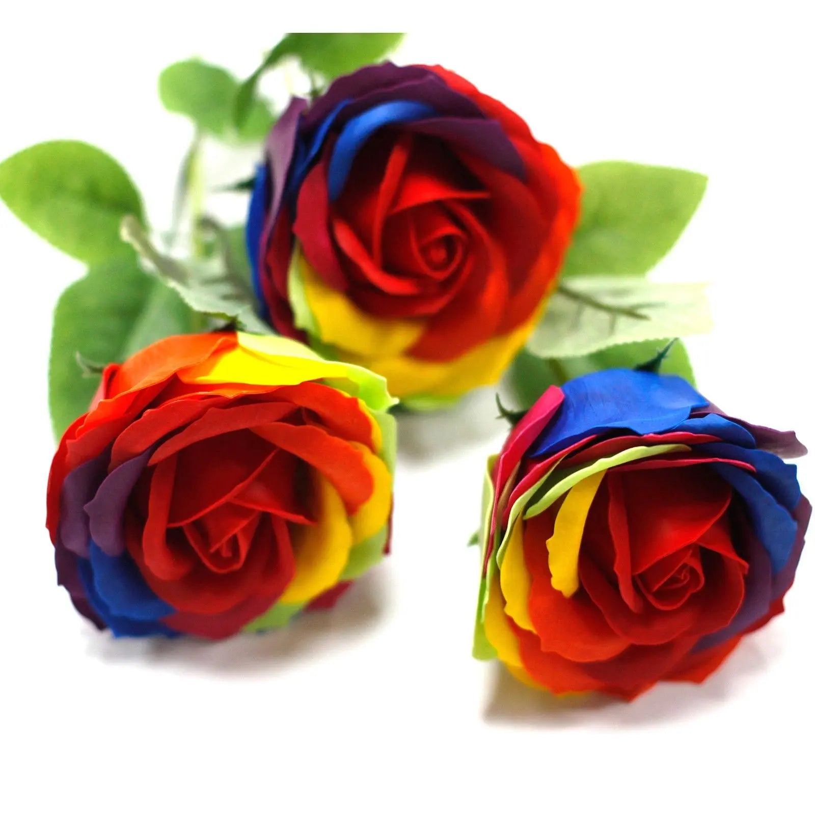 Pamperandpost Luxury Soap Flower - Rainbow