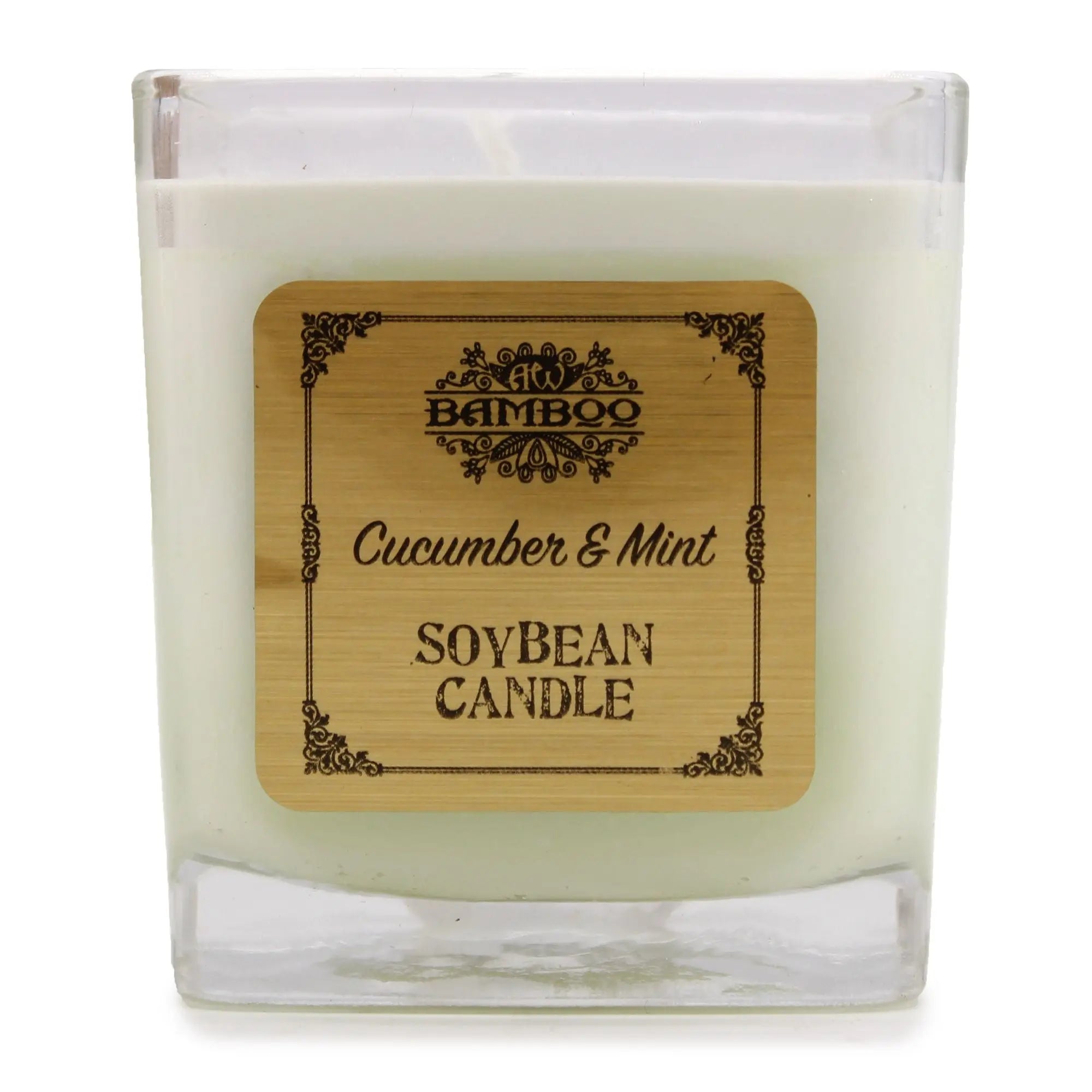 Pamperandpost Soybean Jar Candles - Cucumber & Mint