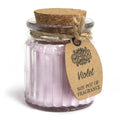 Pamperandpost Violet Soy Pot of Fragrance Candles