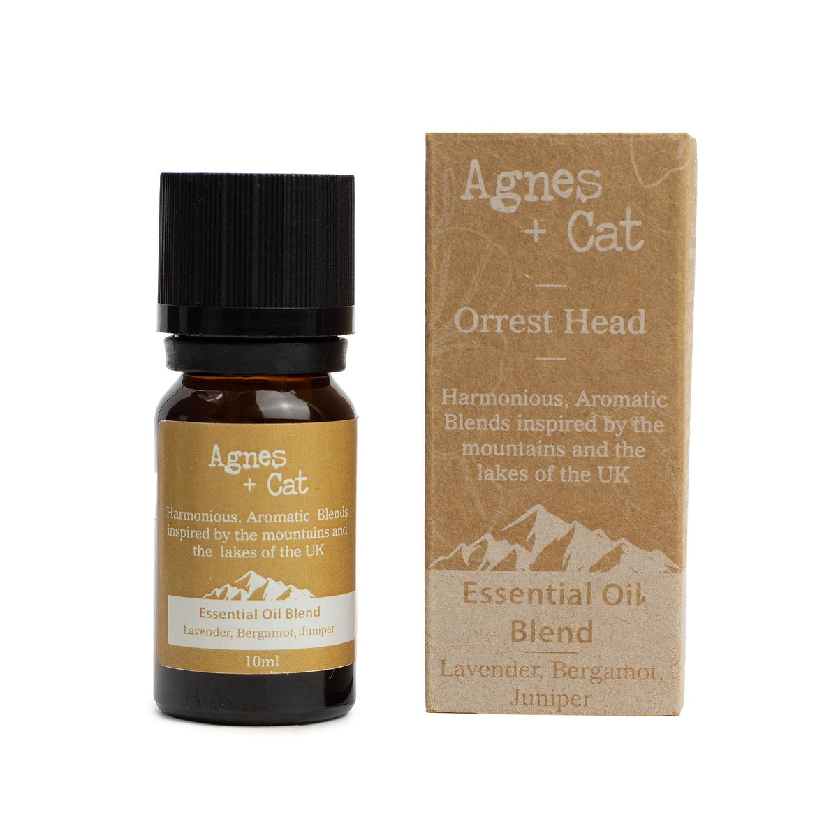  Pamperandpost Agnes + Cat Essential Oil Blend - Orrest Head - Lavender, Bergamot & Juniper Agnes + Cat Essential Oil Blends