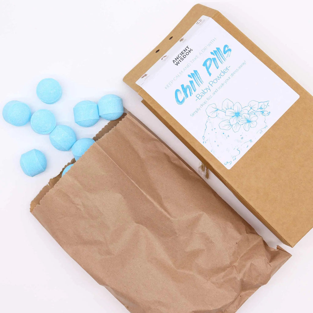  Pamperandpost Chill Pills Gift Pack 350g - Baby Powder Chill Pill Gift Packs