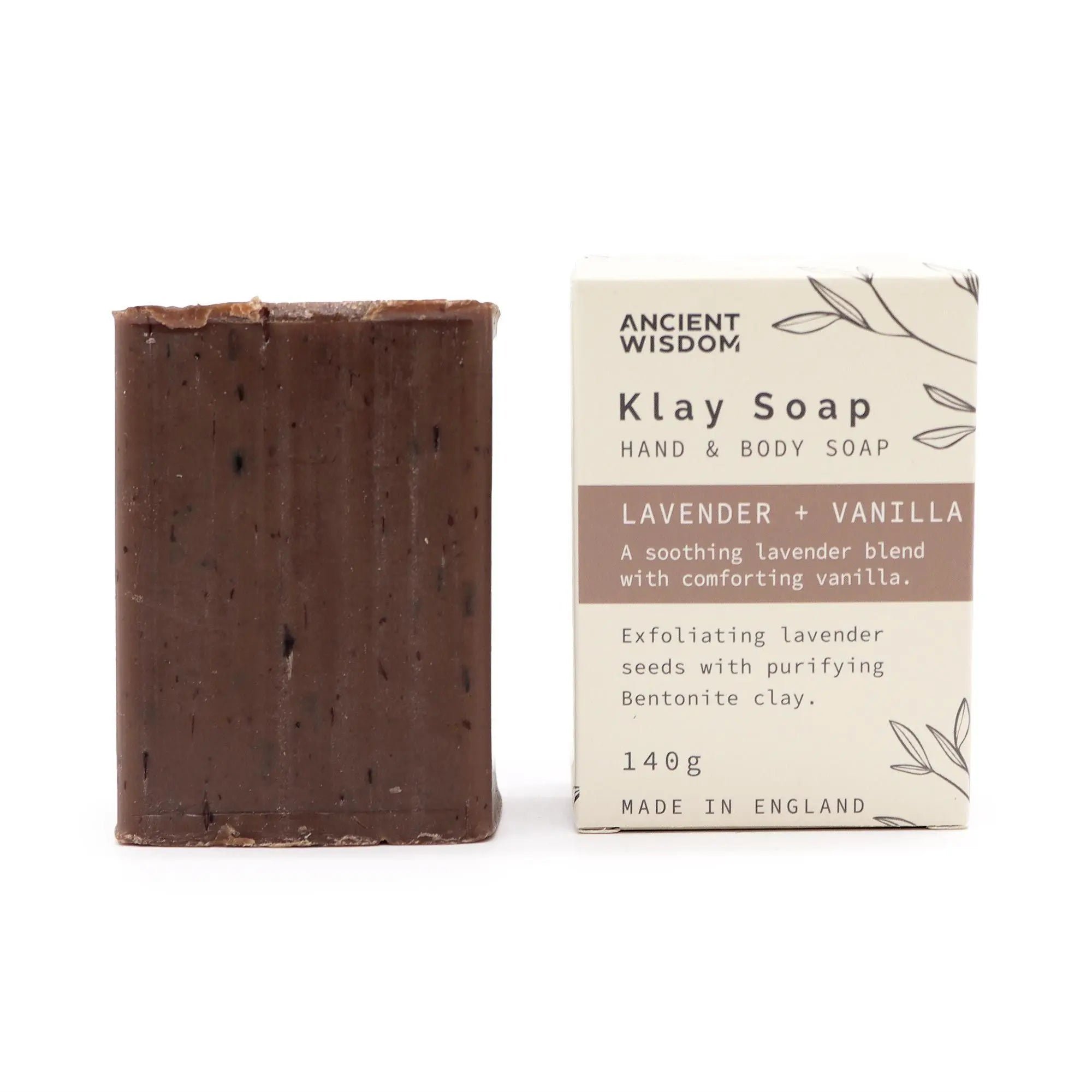 Klay Soap - Lavender & Vanilla AW Dropship UK
