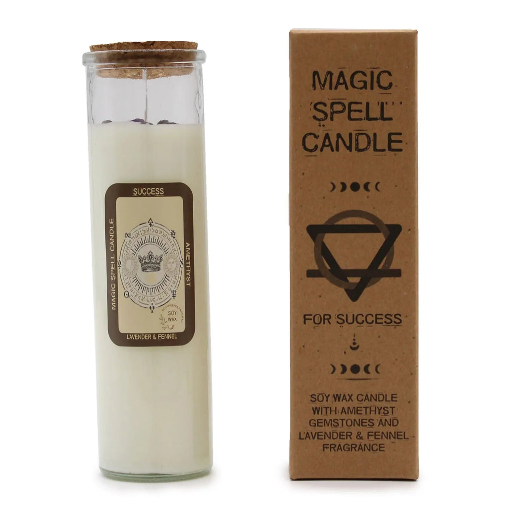  Pamperandpost Magic Spell Candle - Success Magic Spell Candles