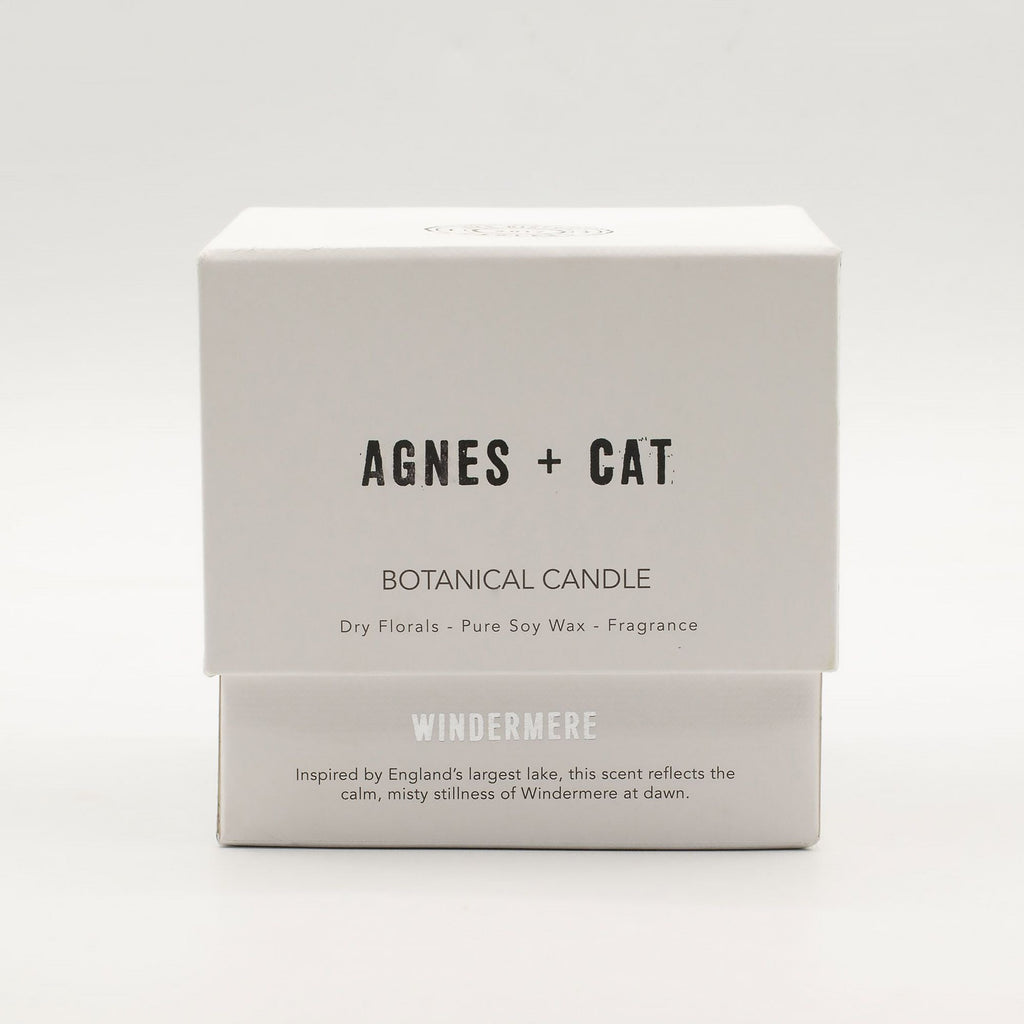  Pamperandpost Agnes + Cat Botanical Soy Wax Candle - Windermere Agnes + Cat Botanical Soy Wax Candles