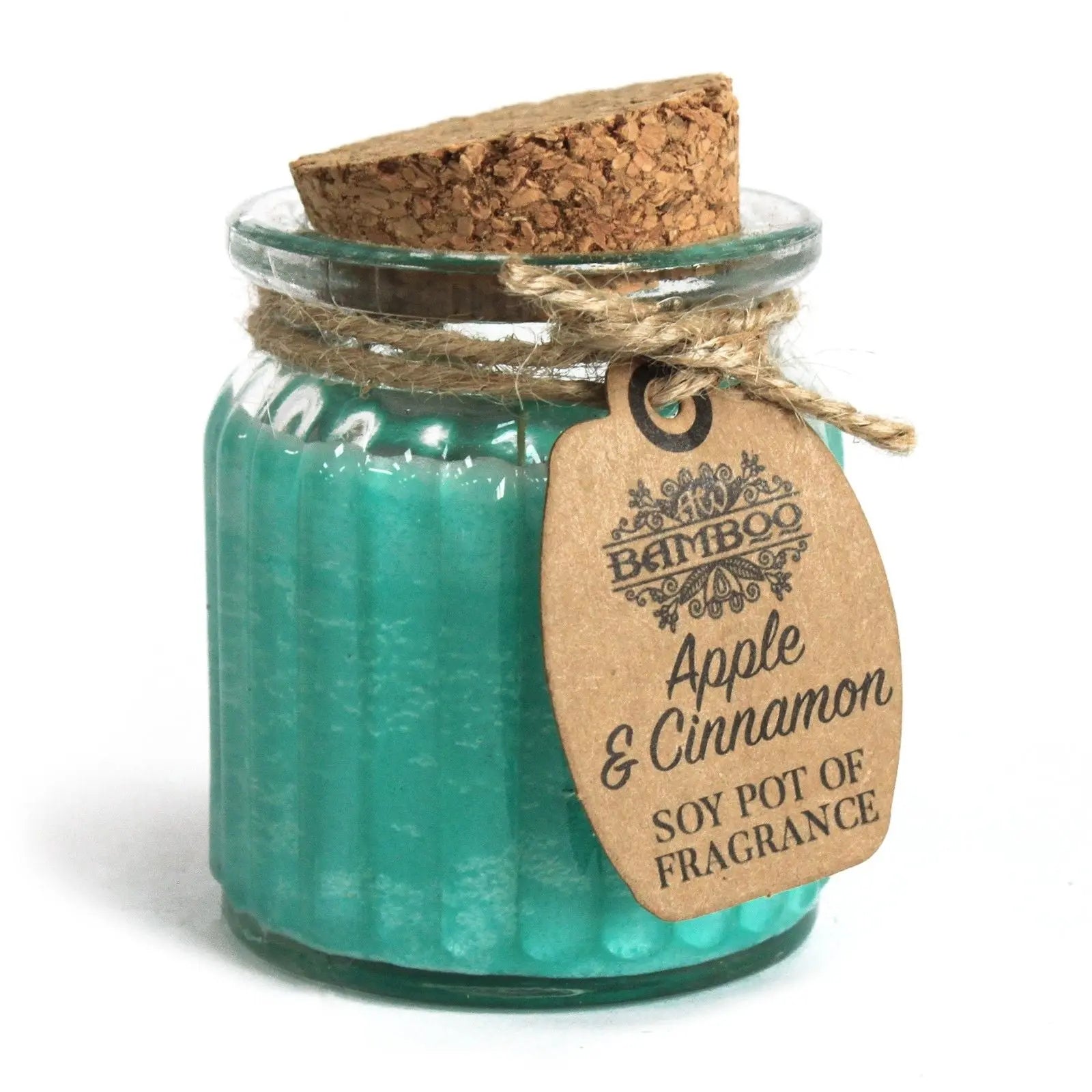 Pamperandpost Apple & Cinnamon Soy Pot of Fragrance Candles