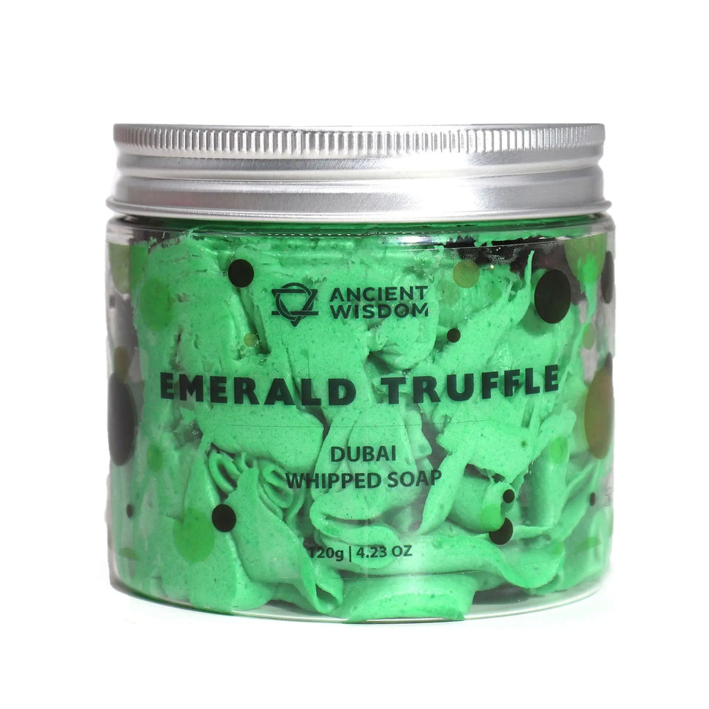 Dubai Whipped Cream Soap - Emerald Truffle 120g AW Dropship UK