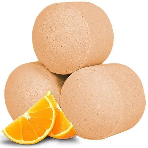 Pamperandpost 1.3Kg Box of Chill Pills (Mini Bath Bombs) - Fresh Oranges