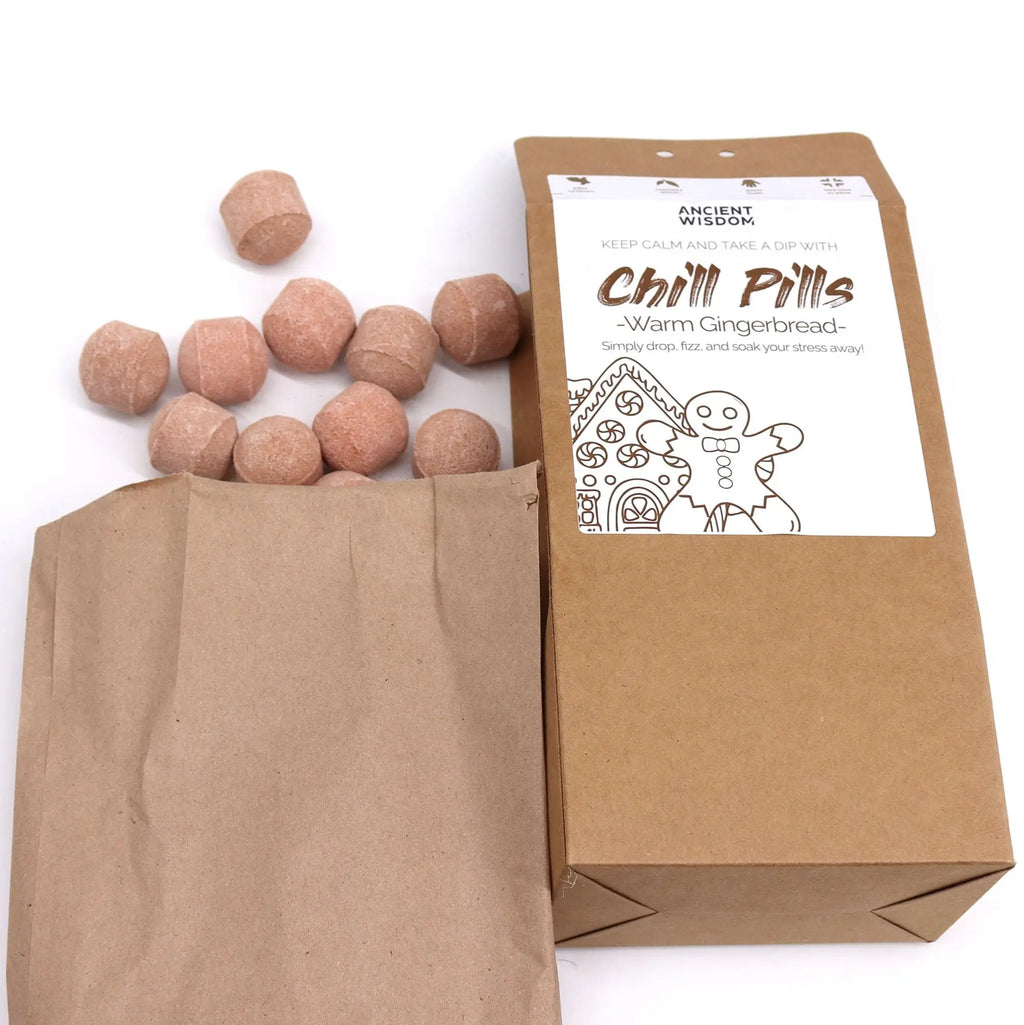  Pamperandpost Chill Pills Gift Pack 350g - Warm Gingerbread Chill Pill Gift Packs