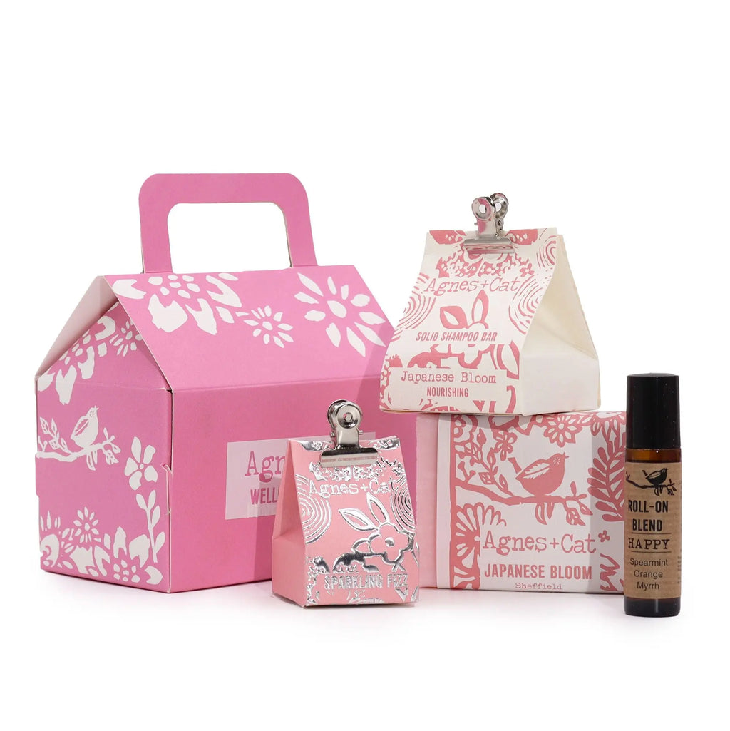  Pamperandpost Agnes + Cat Wellness Gift Set - Bloom & Bliss Agnes + Cat Gift Sets