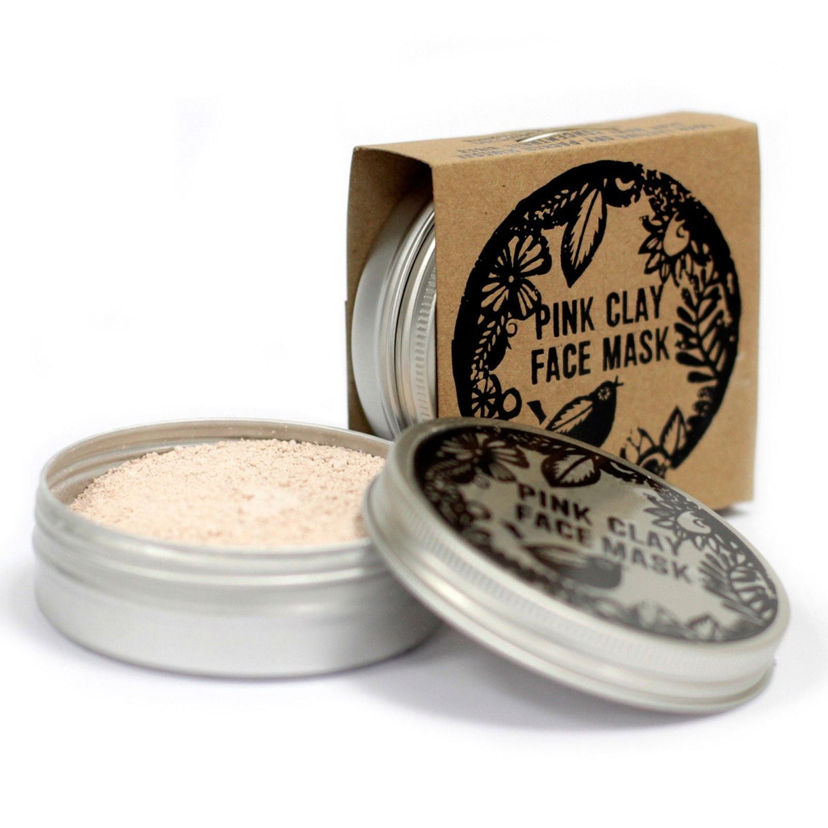  Pamperandpost Agnes + Cat Pink Clay Face Mask Agnes + Cat Clay Face Masks
