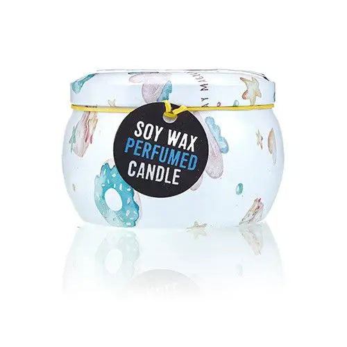  Pamperandpost Art Tin Candle - Assorted Design - Unicorns - Moonstone Art Tin Candles