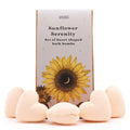 Pamperandpost Sunflower Serenity Bath Heart Gift Set