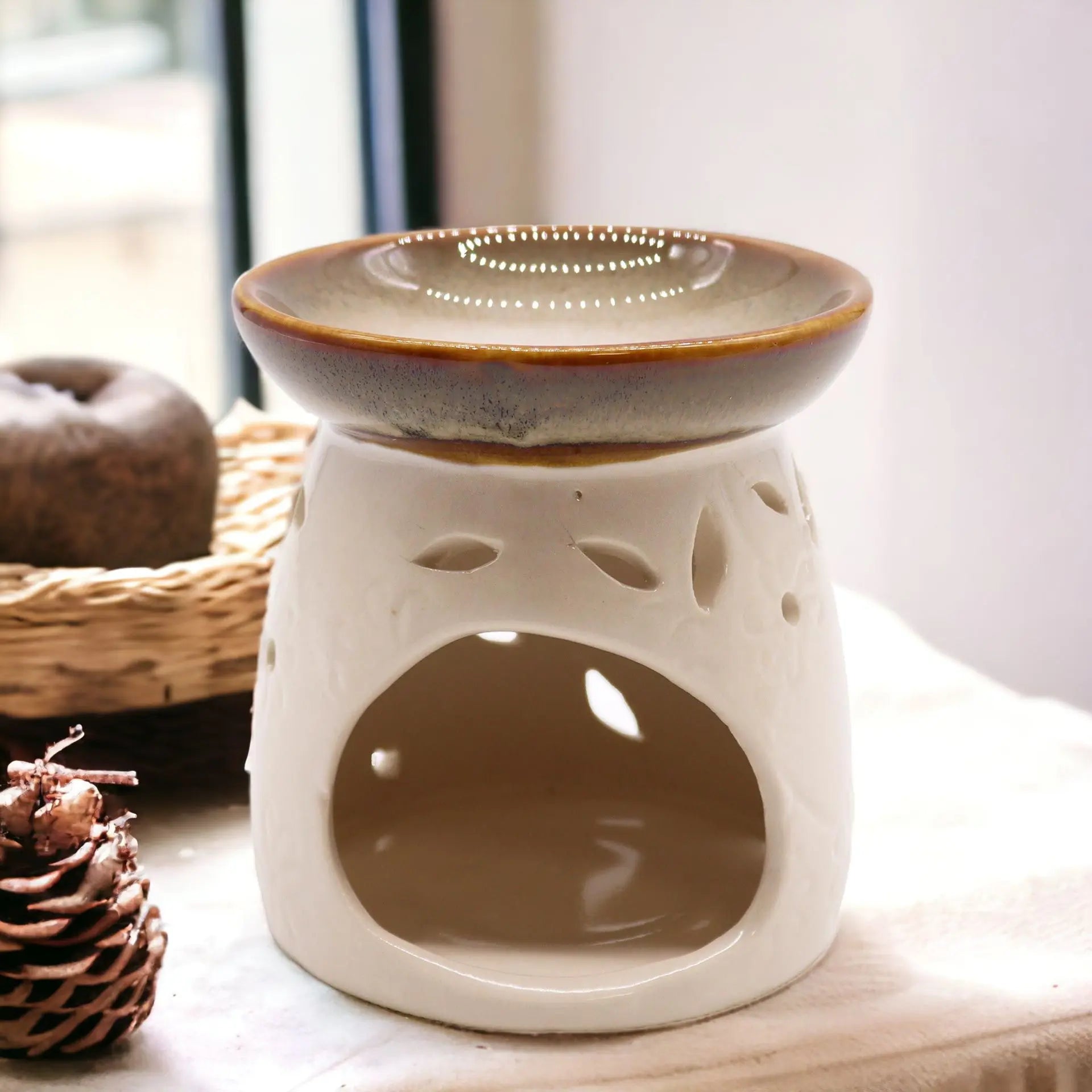 Classic Oil Burner - Natural AW Dropship UK