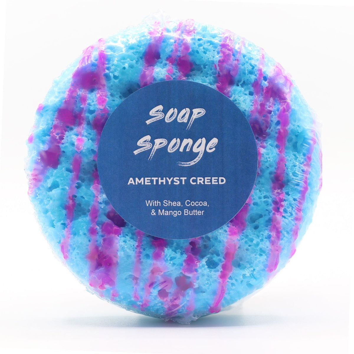  Pamperandpost Butter Bubble Soap - Amethyst Creed Butter Bubble Soap Sponges