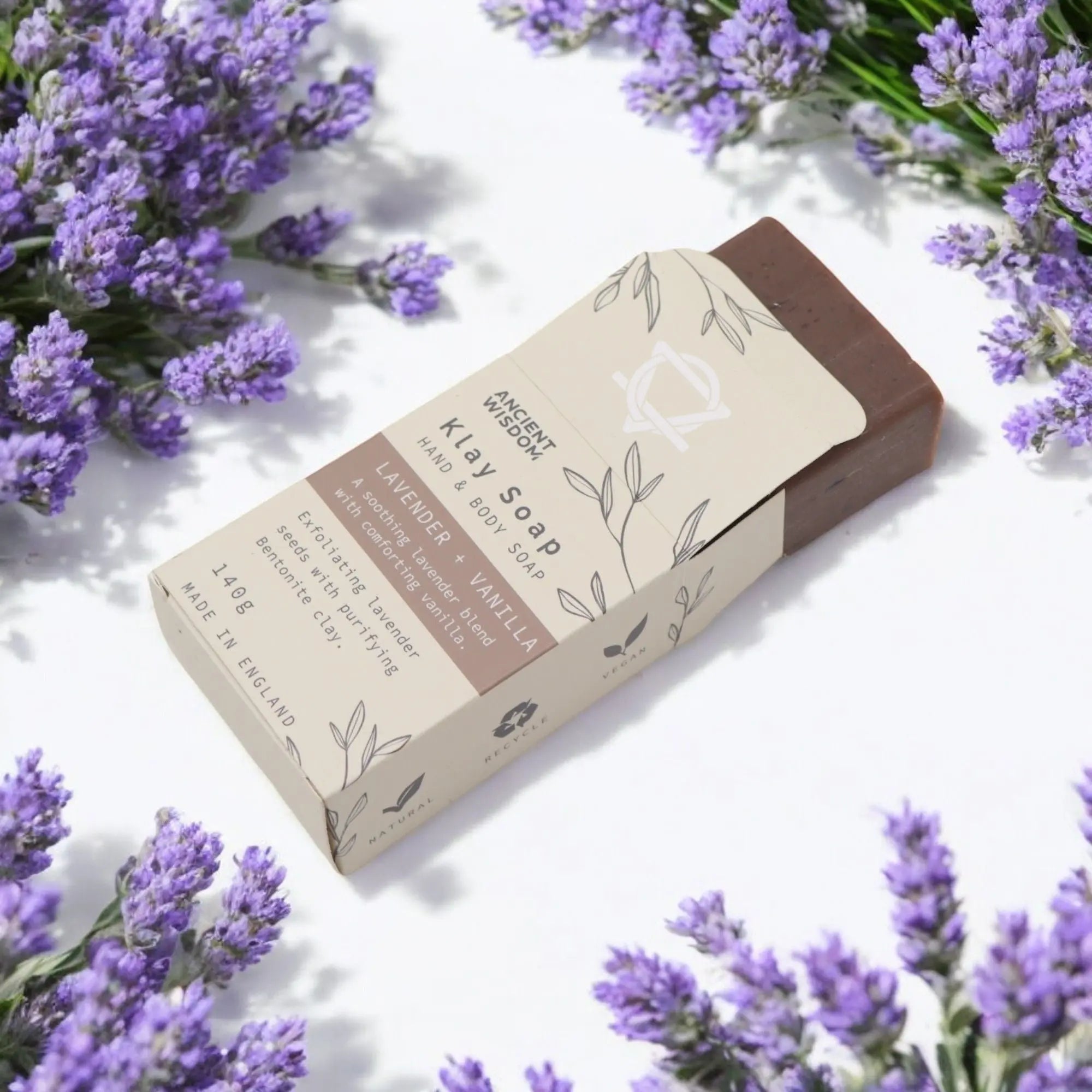 Klay Soap - Lavender & Vanilla AW Dropship UK