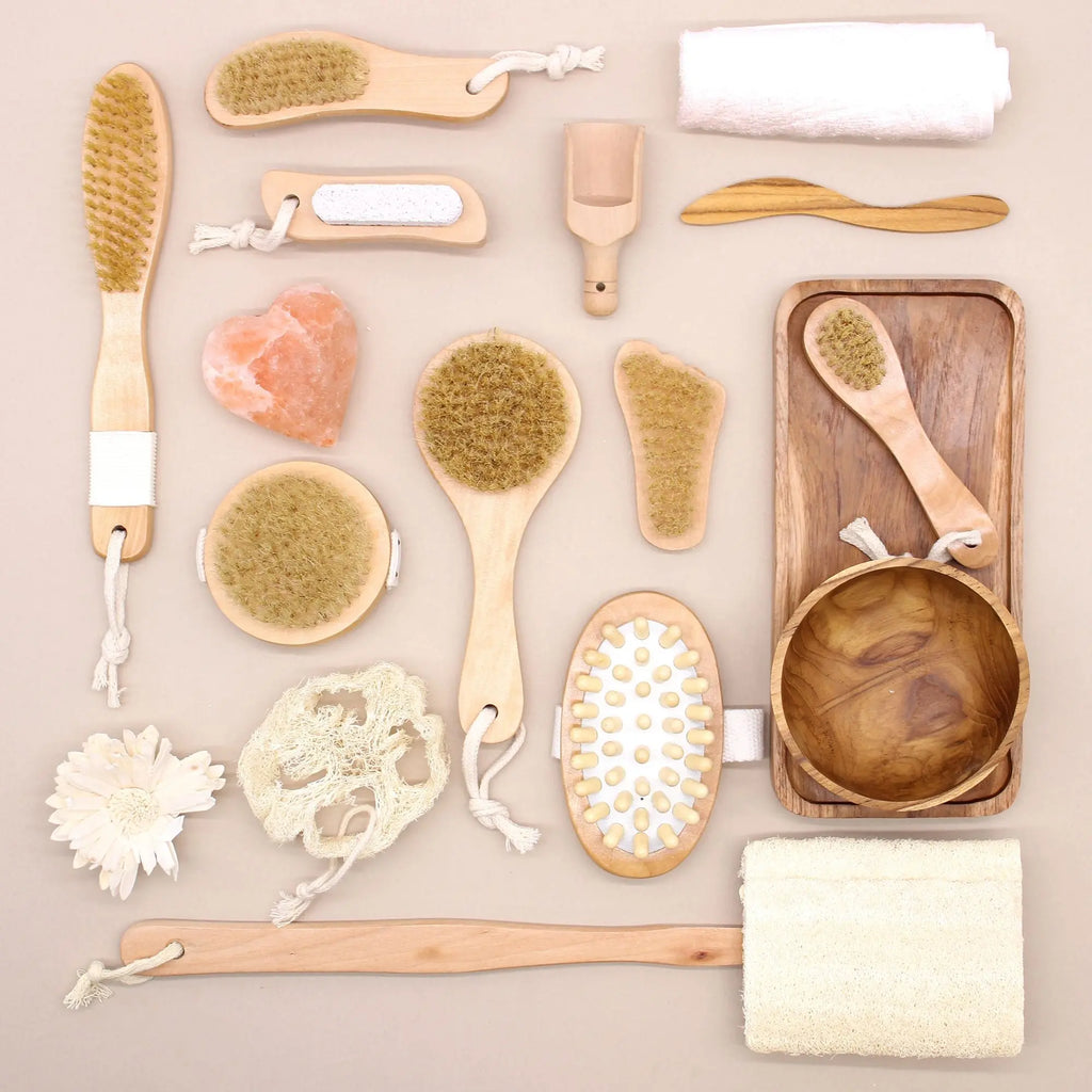  Pamperandpost Scrub & Scrape - Brush & Stone Brush Scrub & Scrape