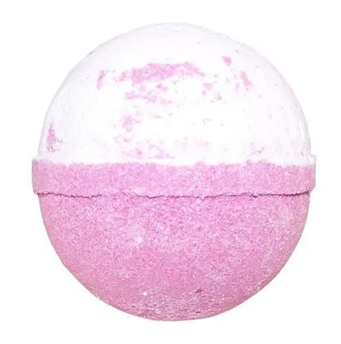 Pamperandpost Strawberry Pavlova Bath Bomb - Red & White