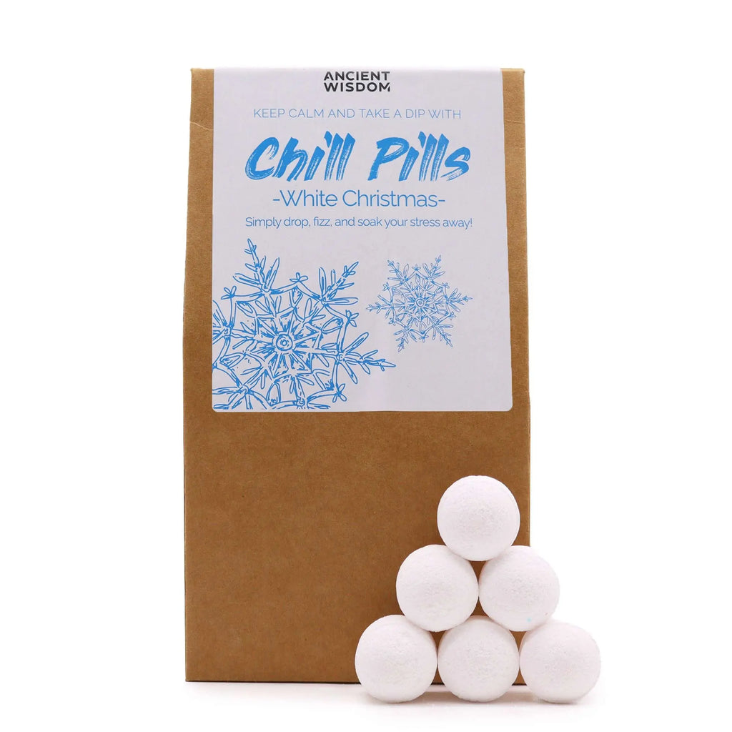  Pamperandpost Chill Pills Gift Pack 350g - White Christmas Chill Pill Gift Packs