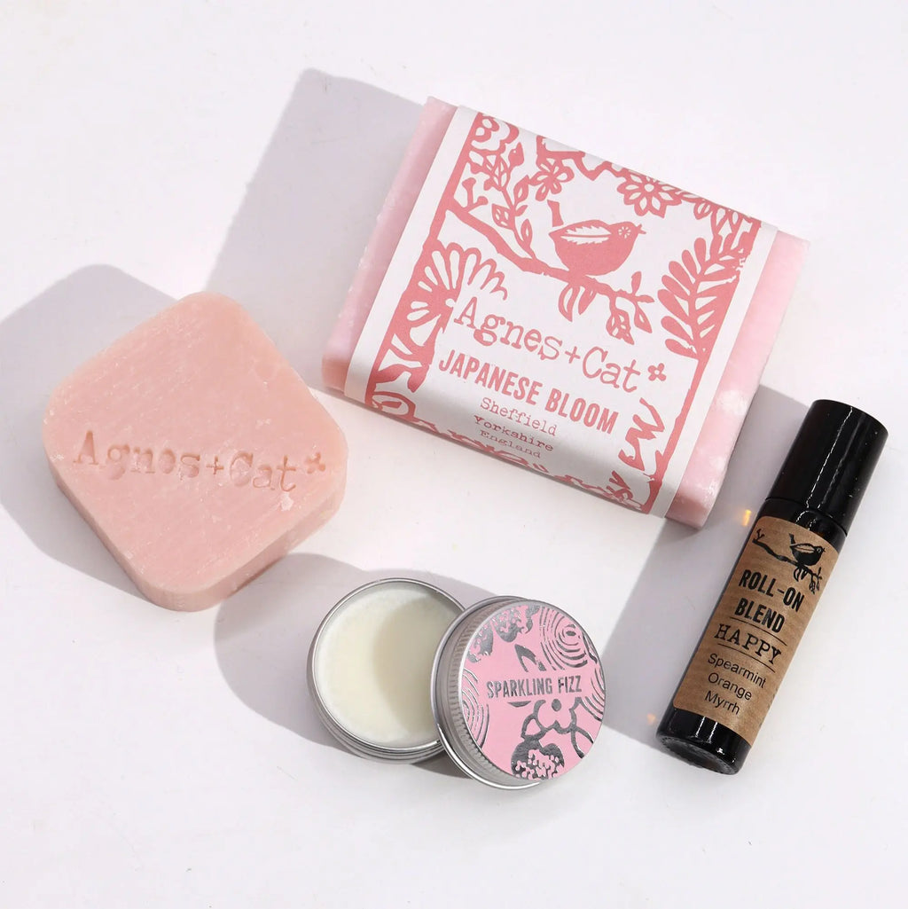  Pamperandpost Agnes + Cat Wellness Gift Set - Bloom & Bliss Agnes + Cat Gift Sets