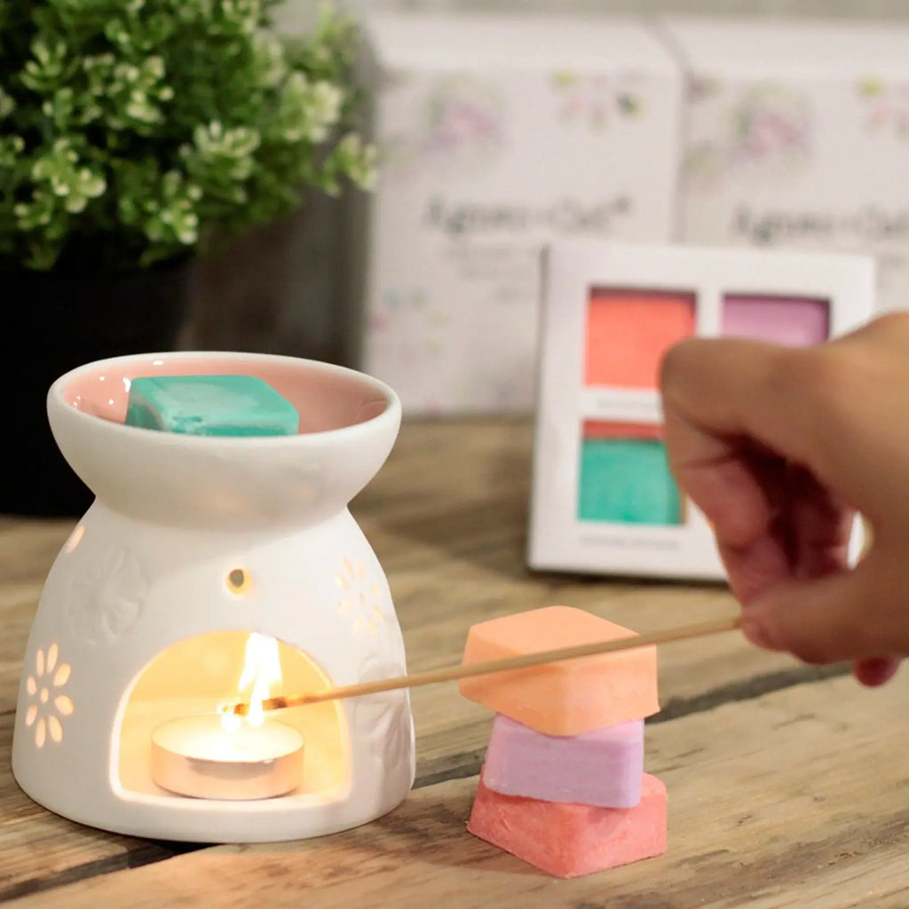 Wax Melter with Four Soy Wax Melts AW Dropship UK