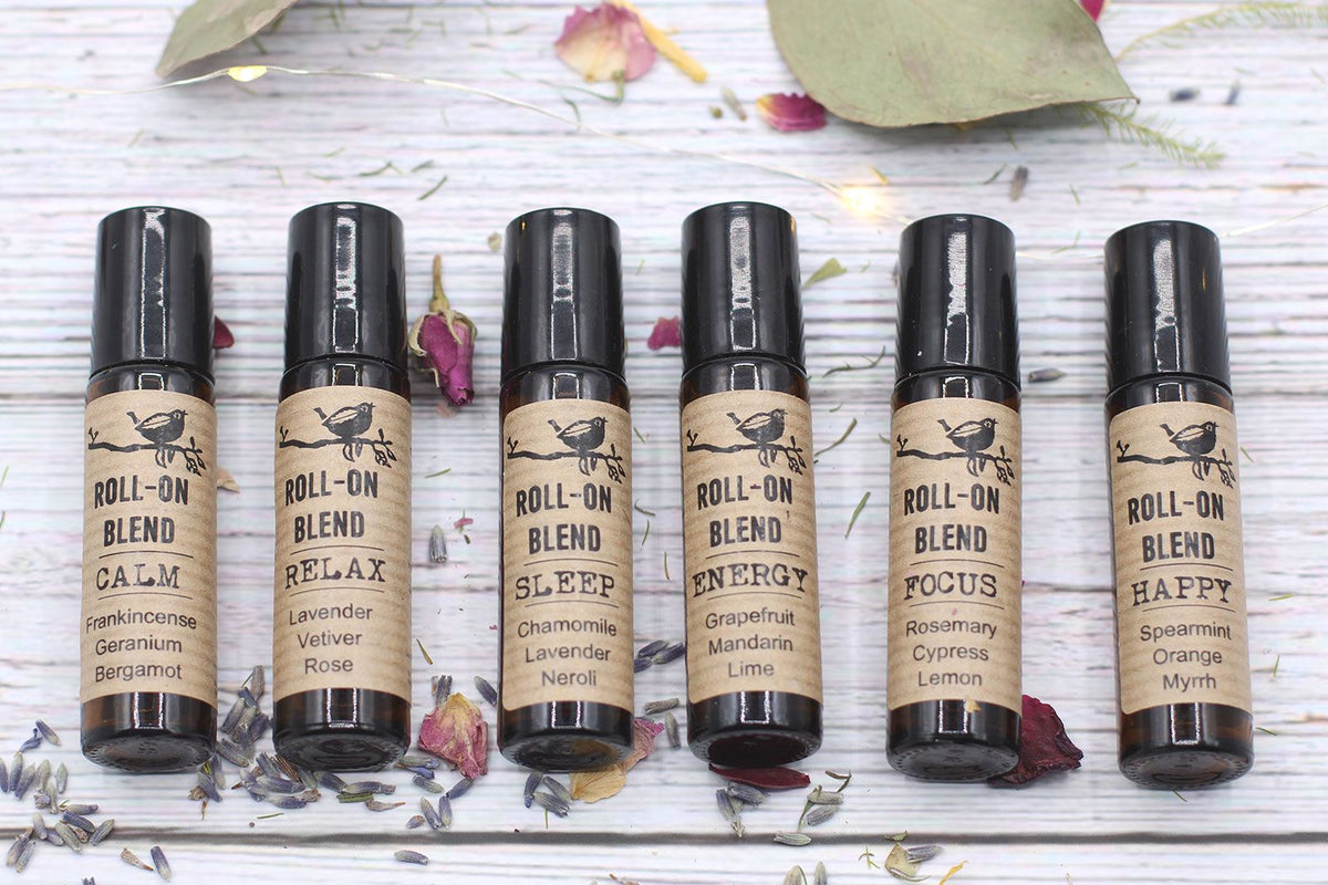  Pamperandpost Agnes + Cat Roll On Essential Oil Blend - FOCUS Agnes + Cat Essential Oil Roll-On Blends