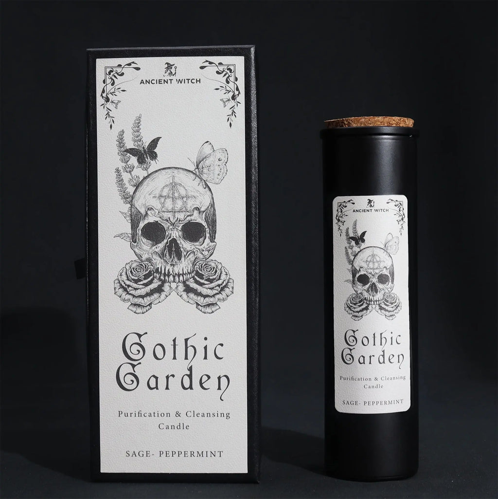  Pamperandpost Ancient Witch Ritual Candles - Gothic Garden Ancient Witch Ritual Candles