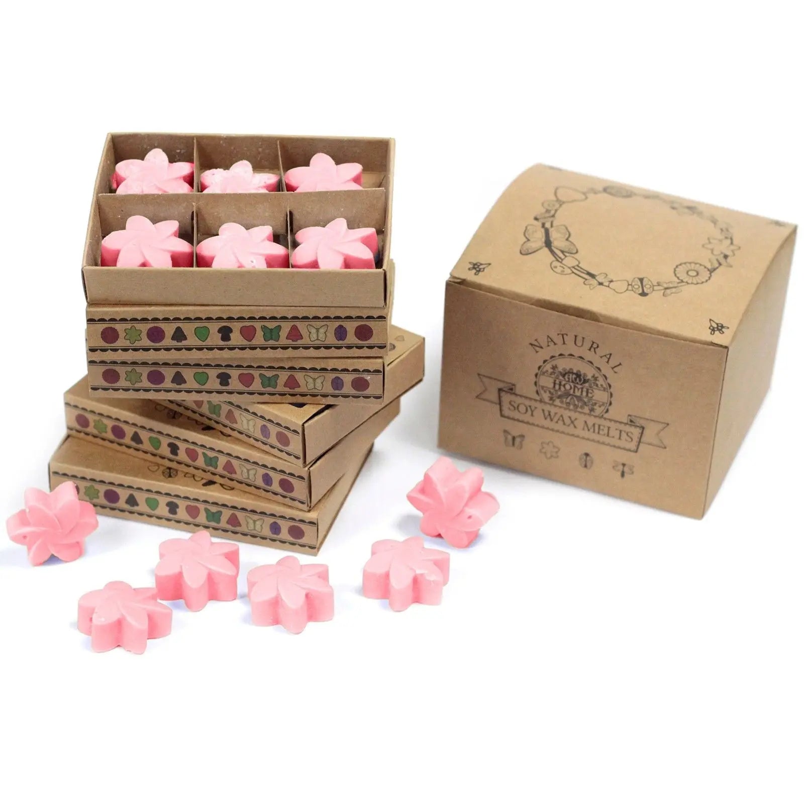  Pamperandpost Box of 6  Wax Melts -  Japanese Magnolia Natural Soy Wax Melts