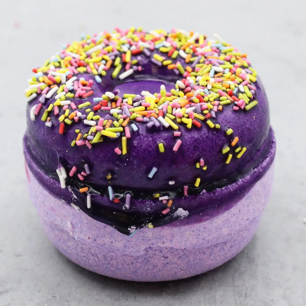  Pamperandpost Blackberry and Almond Bath Donuts Donut Bath Fizzers