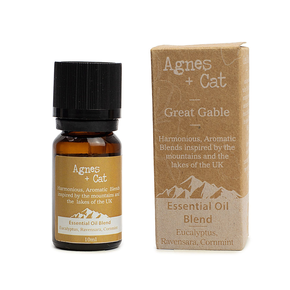  Pamperandpost Agnes + Cat Essential Oil Blend - Great Gable - Eucalyptus, Ravensara & Corn Mint Agnes + Cat Essential Oil Blends