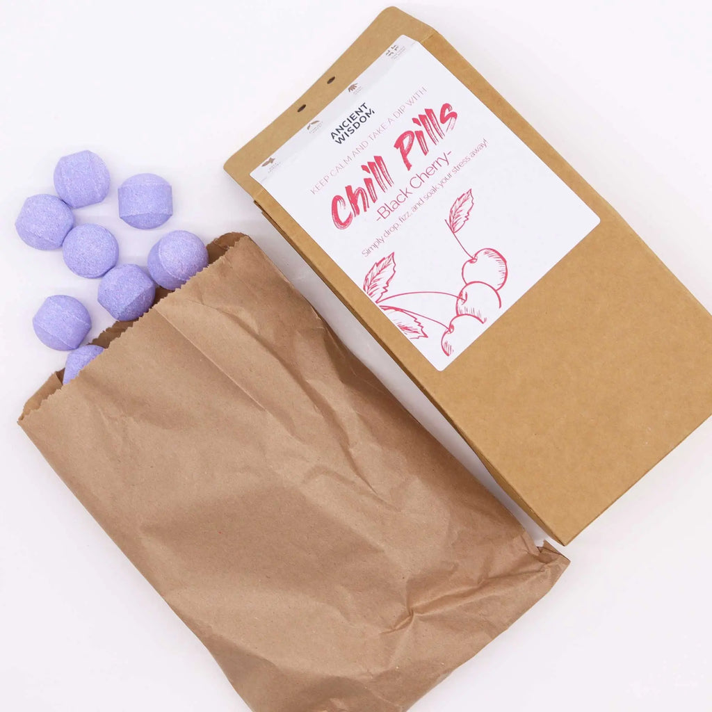 Pamperandpost Chill Pills Gift Pack 350g - Black Cherry