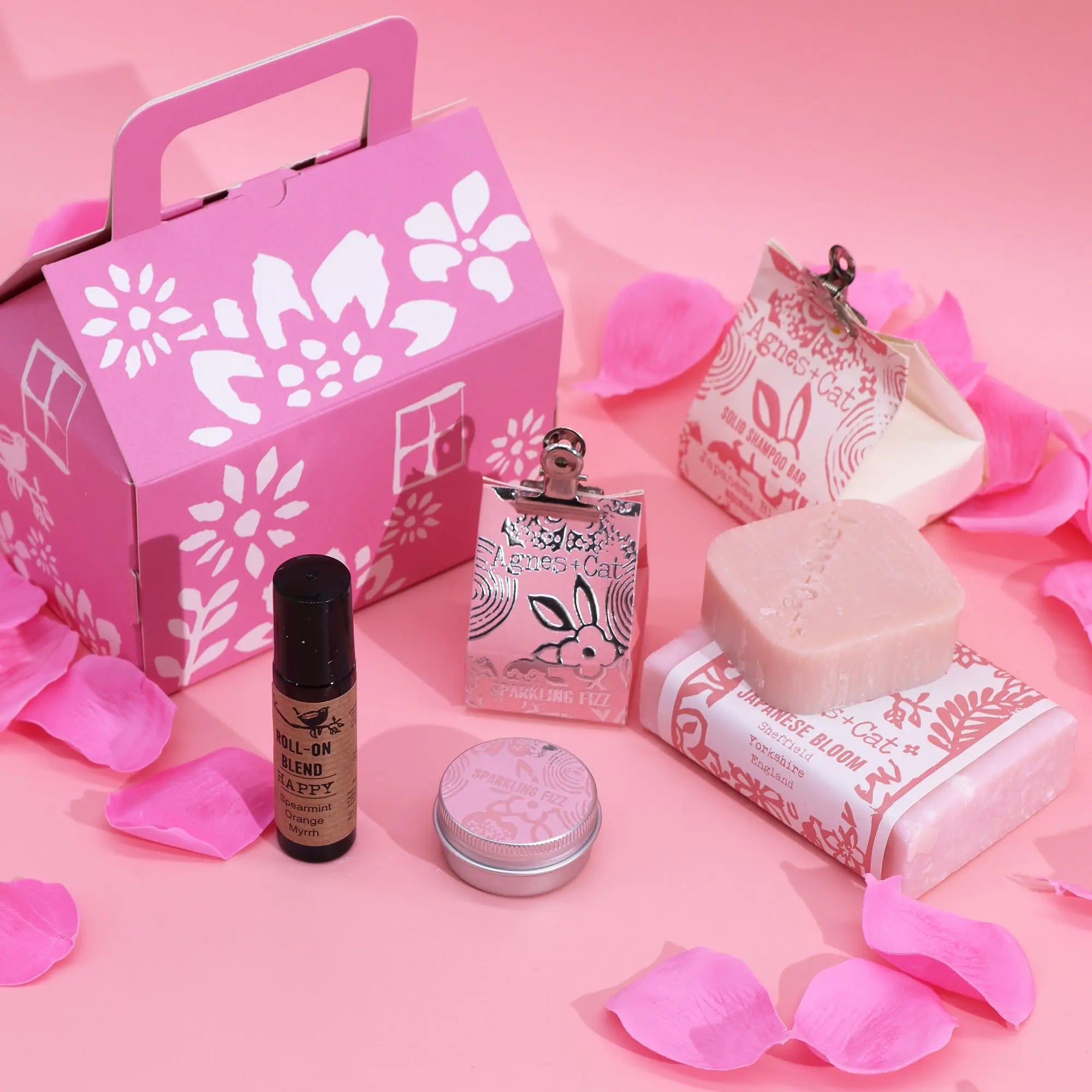  Pamperandpost Agnes + Cat Wellness Gift Set - Bloom & Bliss Agnes + Cat Gift Sets