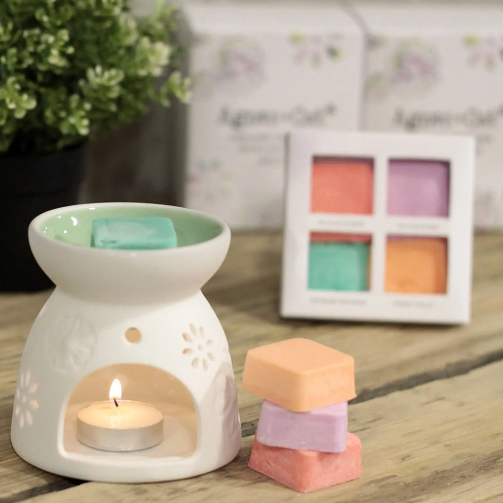 Wax Melter with Four Soy Wax Melts AW Dropship UK