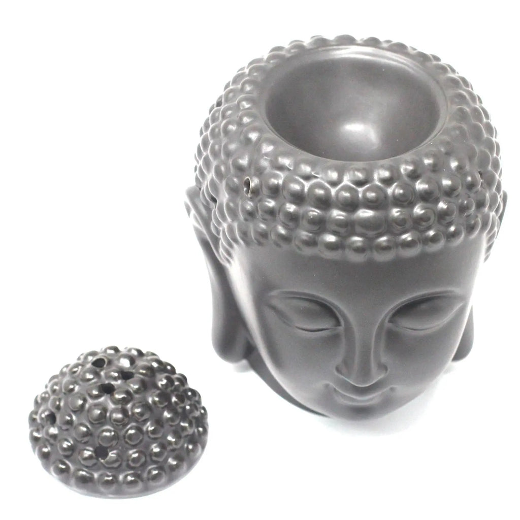 Buddah Head Oil Burner - Dark Brown AW Dropship UK