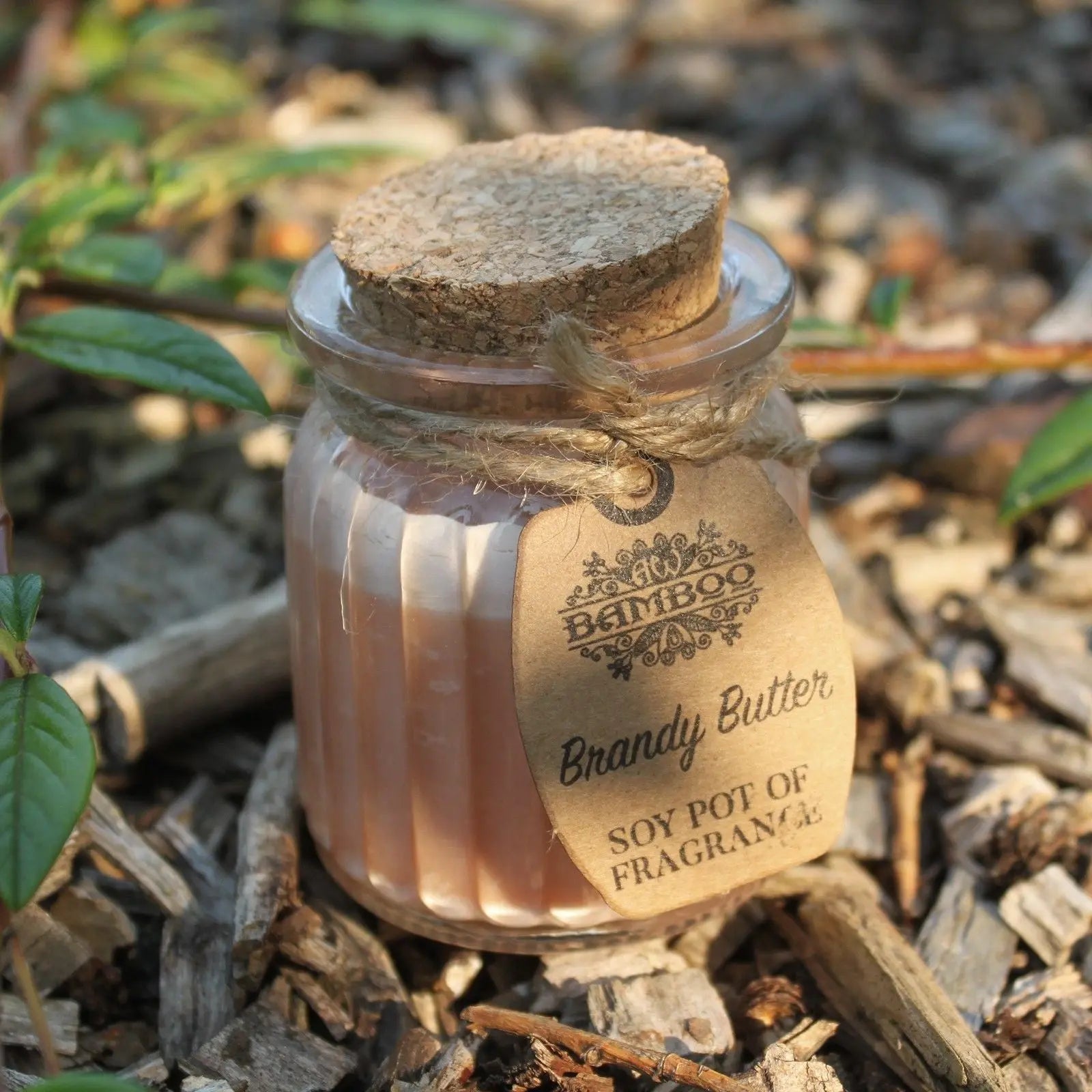 Pamperandpost Brandy Butter Soy Pot of Fragrance Candles Soy Pot of Fragrance Candle