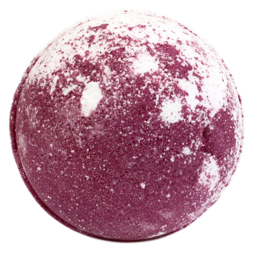 Pamperandpost Strawberry Pavlova Bath Bomb - Red & White