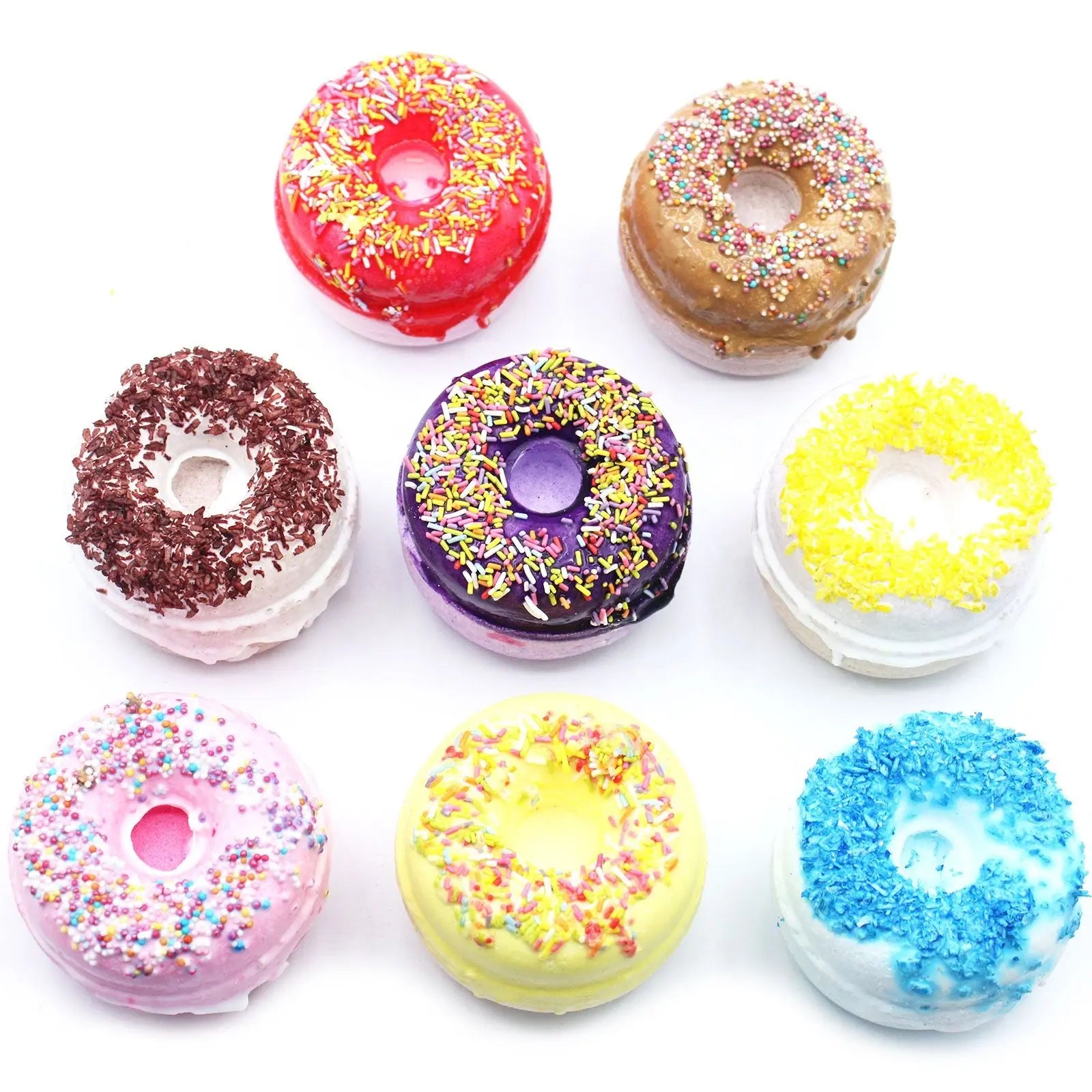 Pamperandpost Strawberry & Banana Bath Donuts