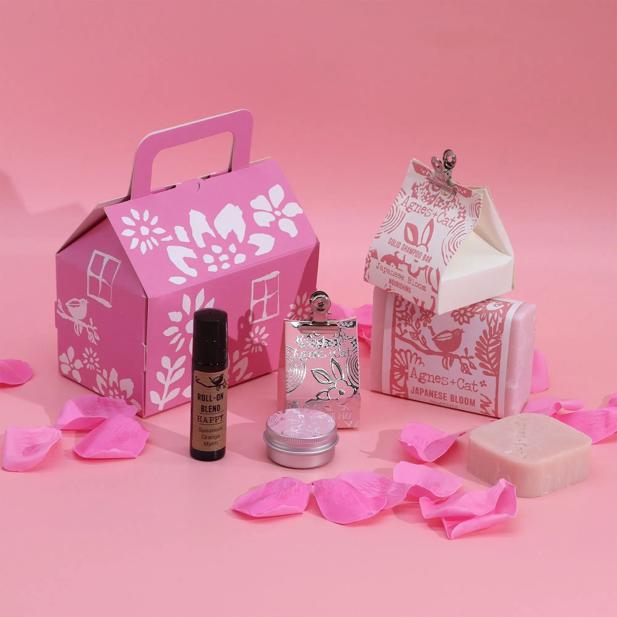  Pamperandpost Agnes + Cat Wellness Gift Set - Bloom & Bliss Agnes + Cat Gift Sets