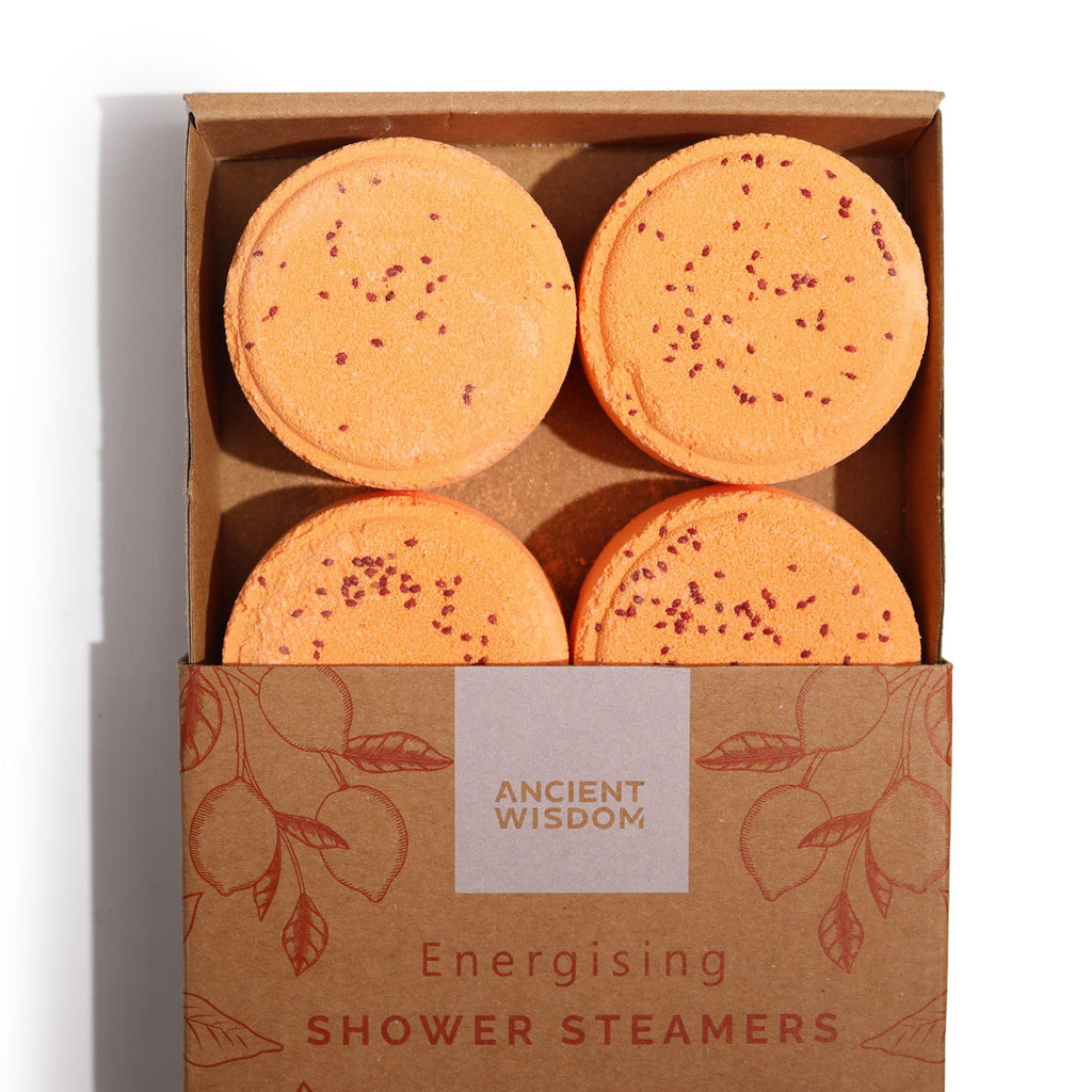  Pamperandpost Zen Shower Steamers - Therapy Wellness Gift Set - Energising Zen Shower Steamers Wellness Gift Set