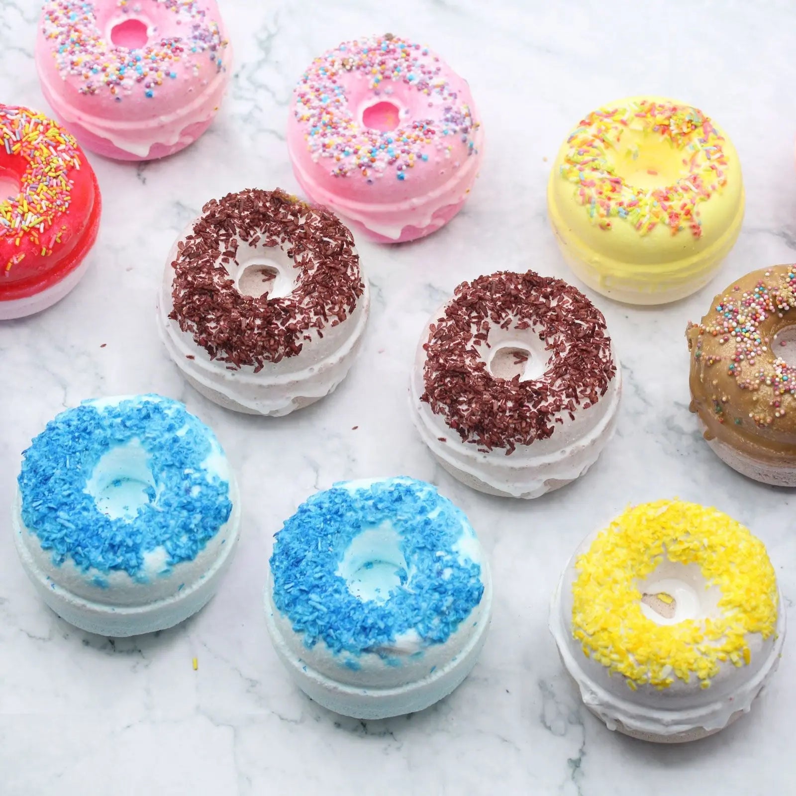  Pamperandpost Toffee & Caramel Bath Donuts Donut Bath Fizzers