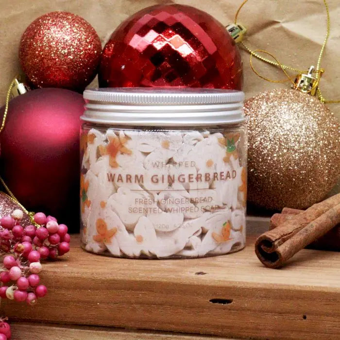 Warm Gingerbread Whipped Soap 120g AW Dropship UK
