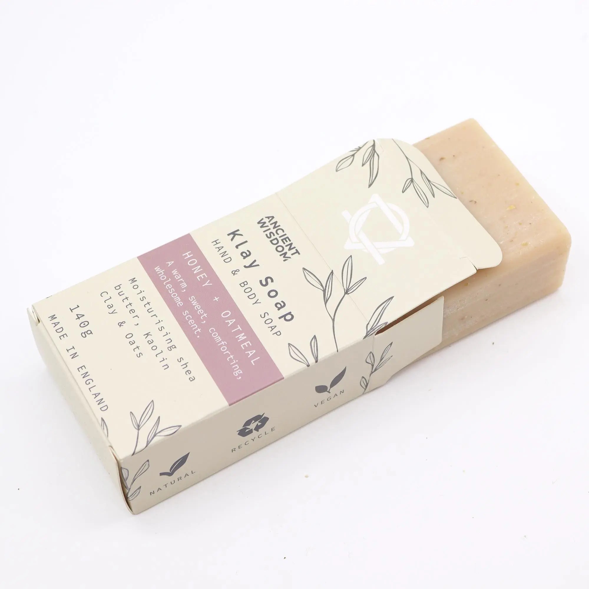 Klay Soap - Honey Oatmeal AW Dropship UK