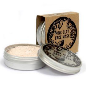  Pamperandpost Agnes + Cat Pink Clay Face Mask Agnes + Cat Clay Face Masks