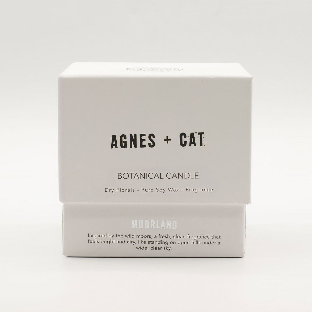  Pamperandpost Agnes + Cat Botanical Soy Wax Candle - Moorland Agnes + Cat Botanical Soy Wax Candles