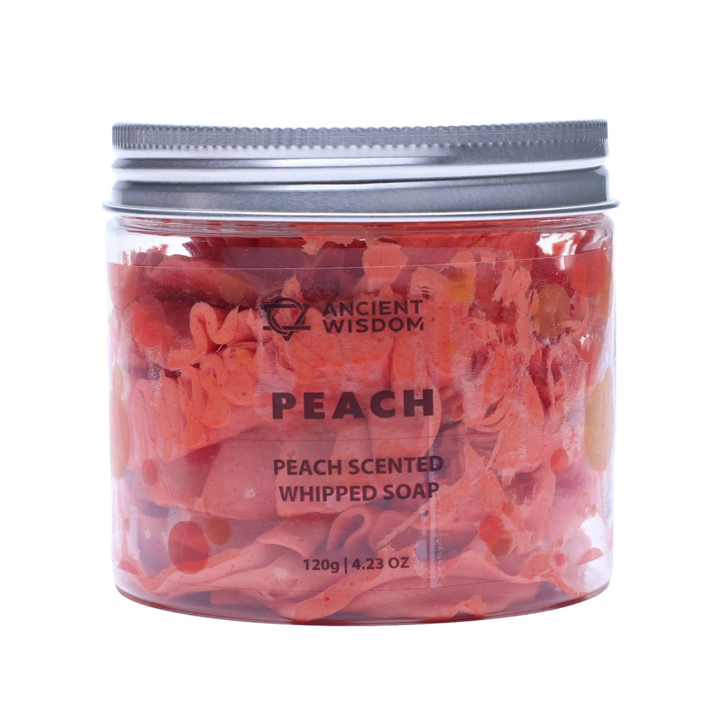  Pamperandpost Peach Whipped Soap 120g Whipped Soap