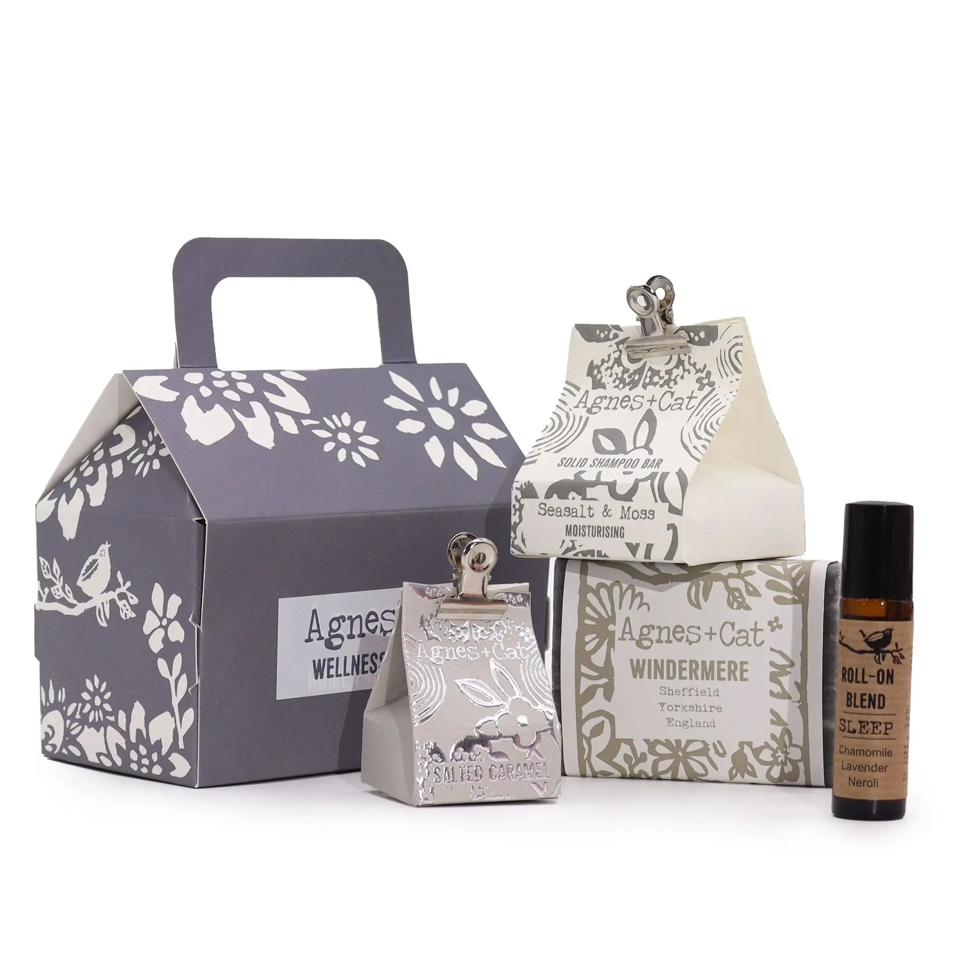  Pamperandpost Agnes + Cat Wellness Gift Set - Lake Breeze Agnes + Cat Gift Sets
