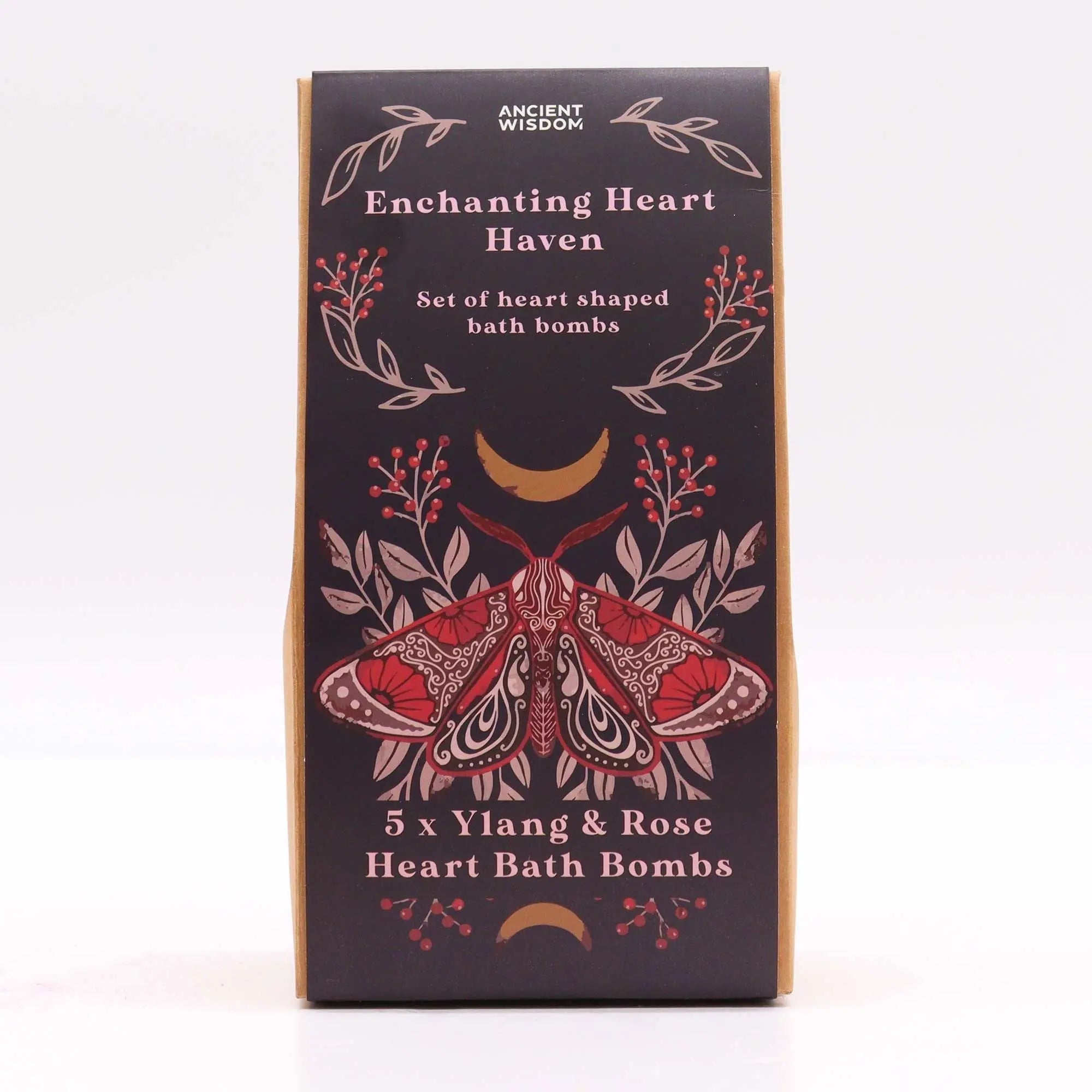 Pamperandpost Enchanting Heart Heaven Bath Heart Gift Set