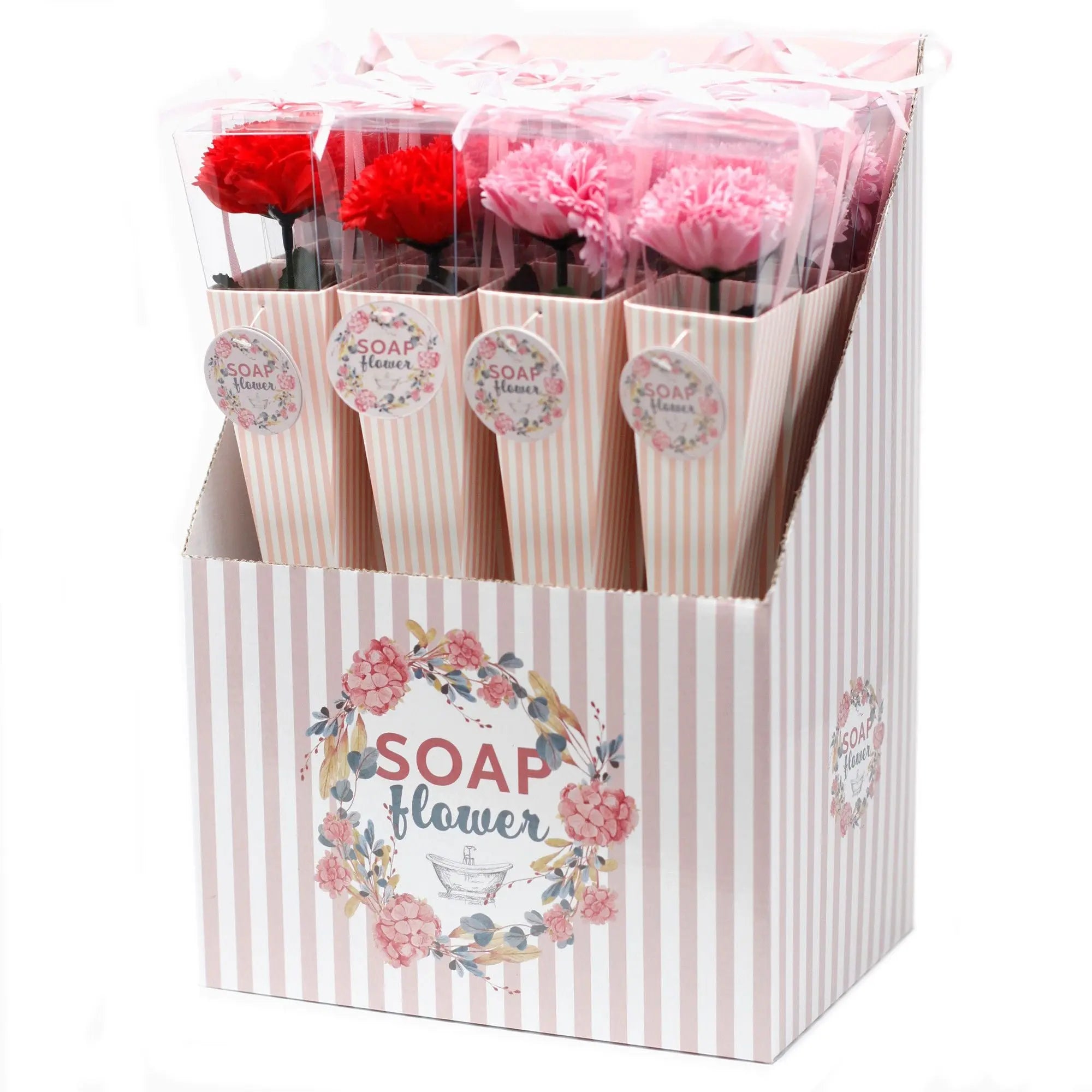 Pamperandpost Soap Flower - Medium Carnation
