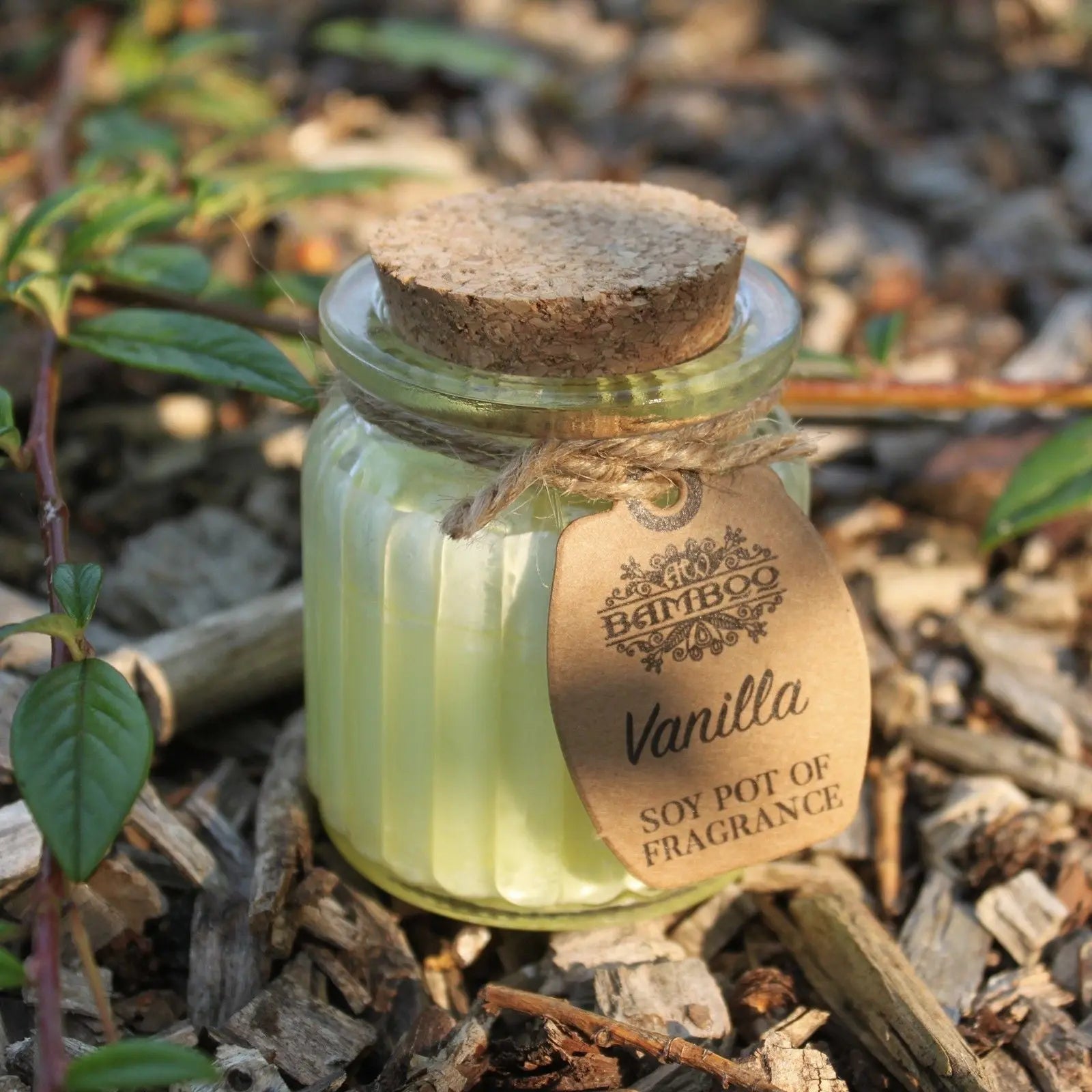 Pamperandpost Vanilla Soy Pot of Fragrance Candles