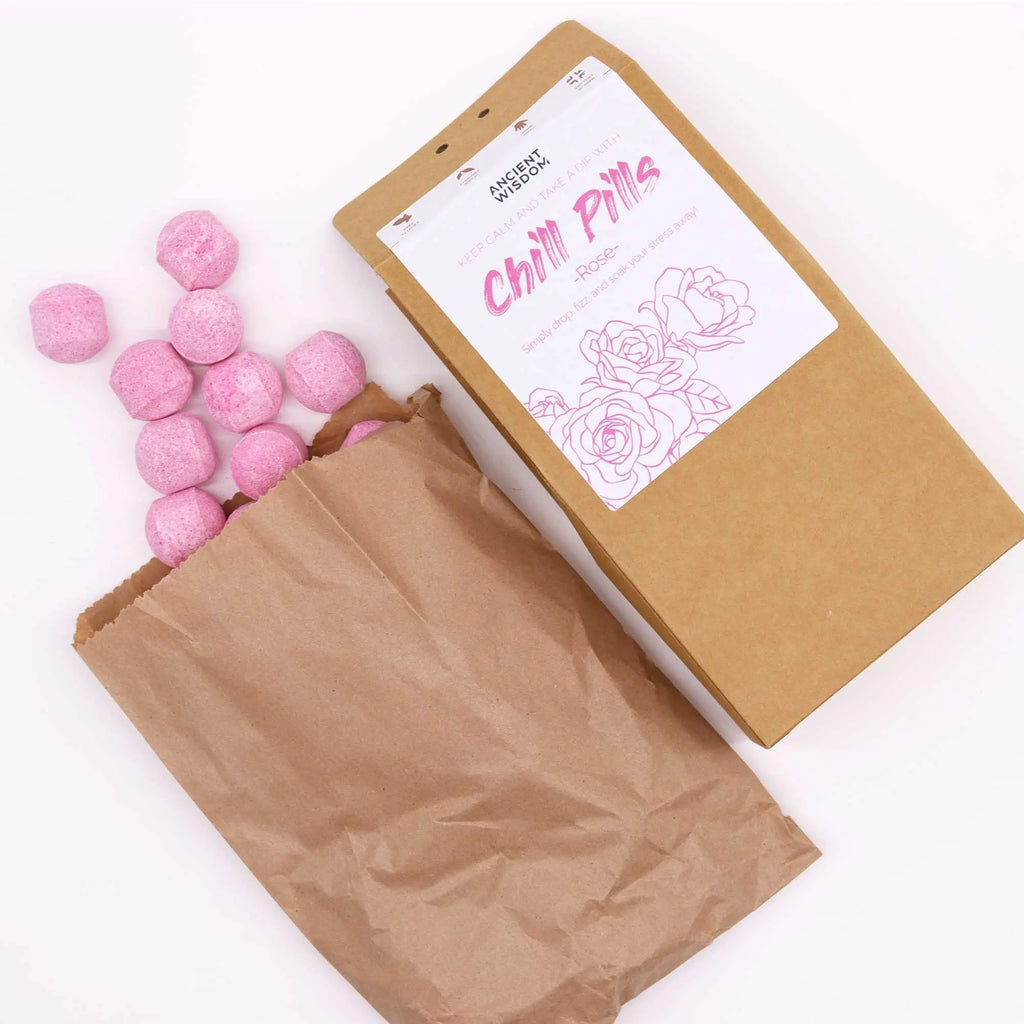  Pamperandpost Chill Pills Gift Pack 350g - Rose Chill Pill Gift Packs
